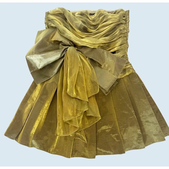 ANTHROPOLOGIE Bhanuni by Jyoti Cocktail Party Dress Size Med NEW NWT - Picture 2 of 7